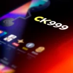 CK999 crypto casino app interface on smartphone, highlighting online betting and gaming experience for users.