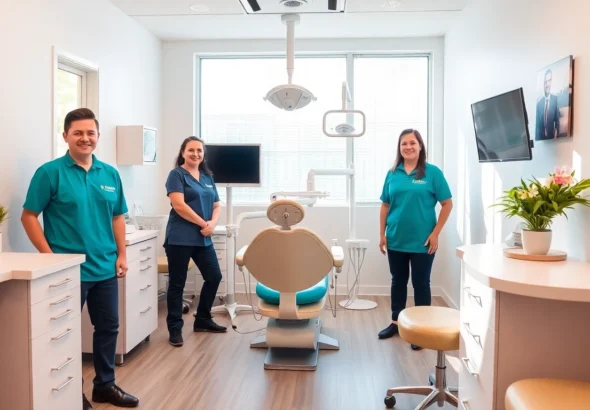Ventura Bright Dental team providing friendly dental care in a welcoming clinic environment