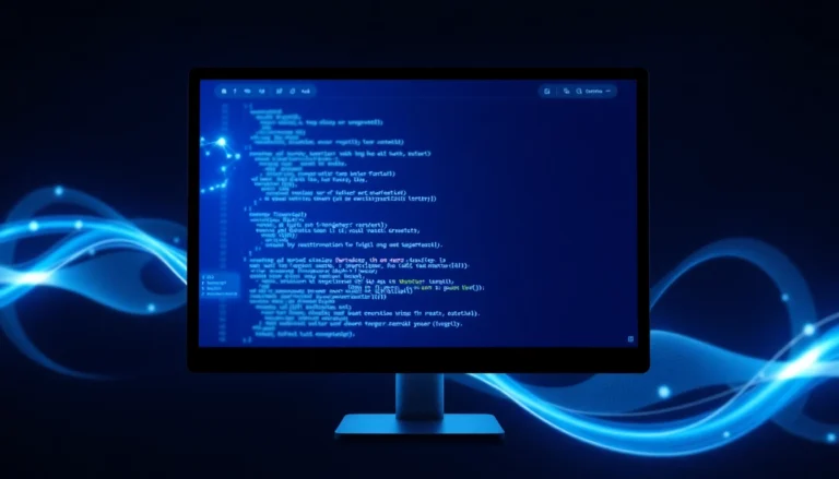 AI text converter tools interface showing text transformation process on a sleek modern screen,